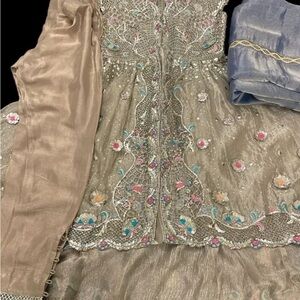 Elegant embellished Deena Rehman dress